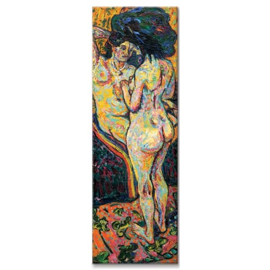 Ernst Ludwig Kirchner - Two Nudes [obverse], 1907